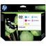 HP 02 Inkjet Print Cartridge Color Combo Pack